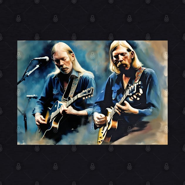 Allman Brothers by IconsPopArt